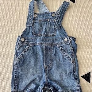 Baby Gap denim overalls 6-12m